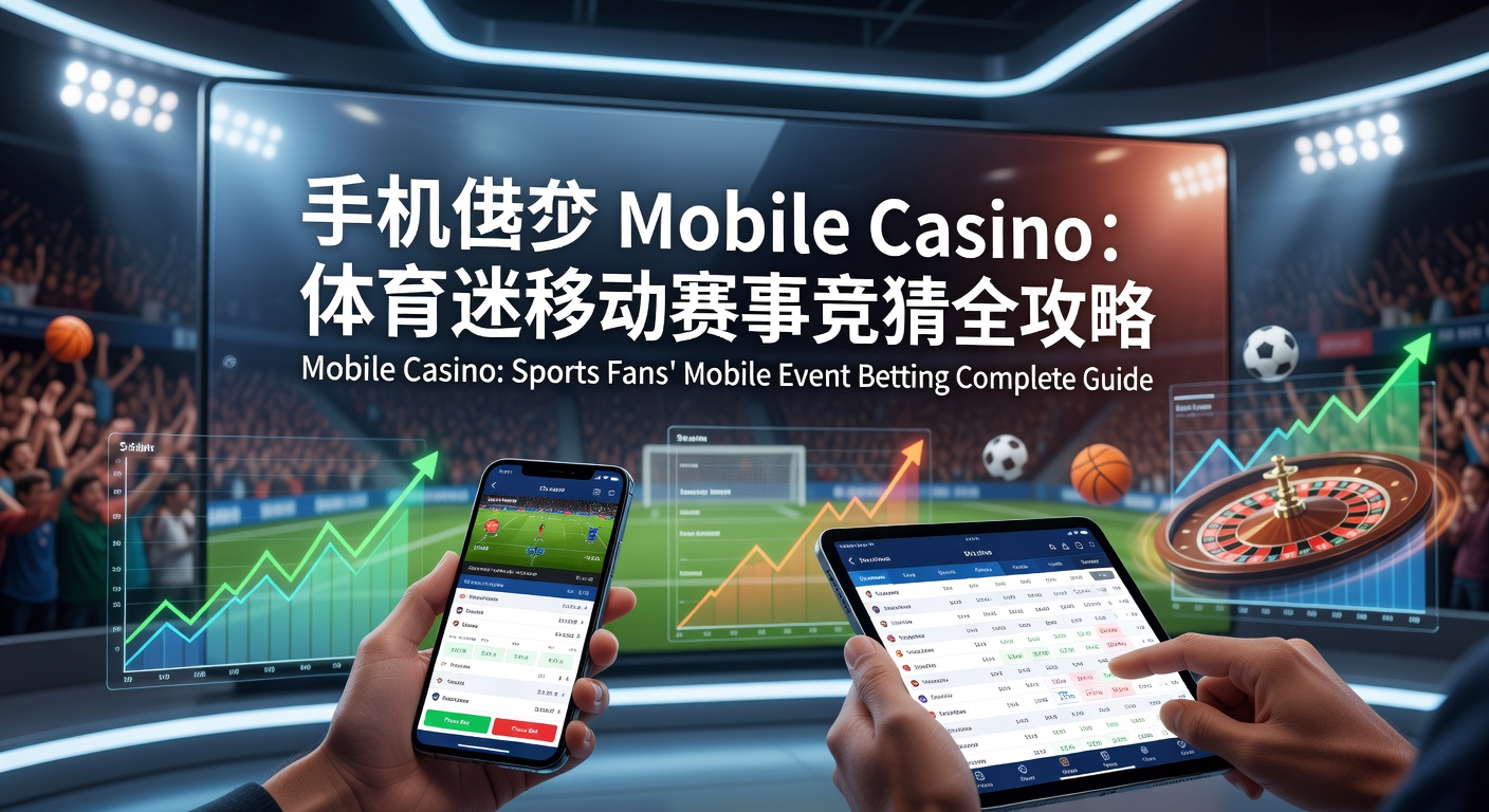 手机博彩 Mobile Casino指南：赛事竞猜移动参与