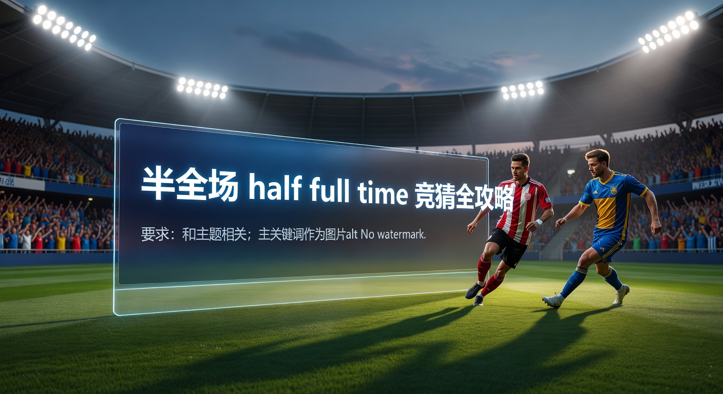 半全场 half full time 竞猜指南：2026最新技巧与策略
