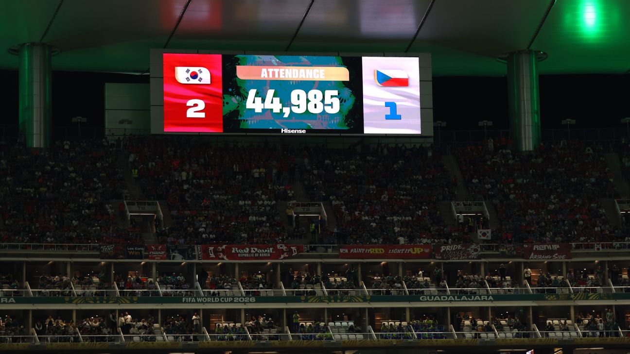 FIFA为世界杯韩捷战上座数辩护，坚称44985人数据基于已验证运营信息